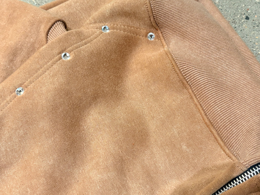 5STARZ Patched Zipper Hoodie
